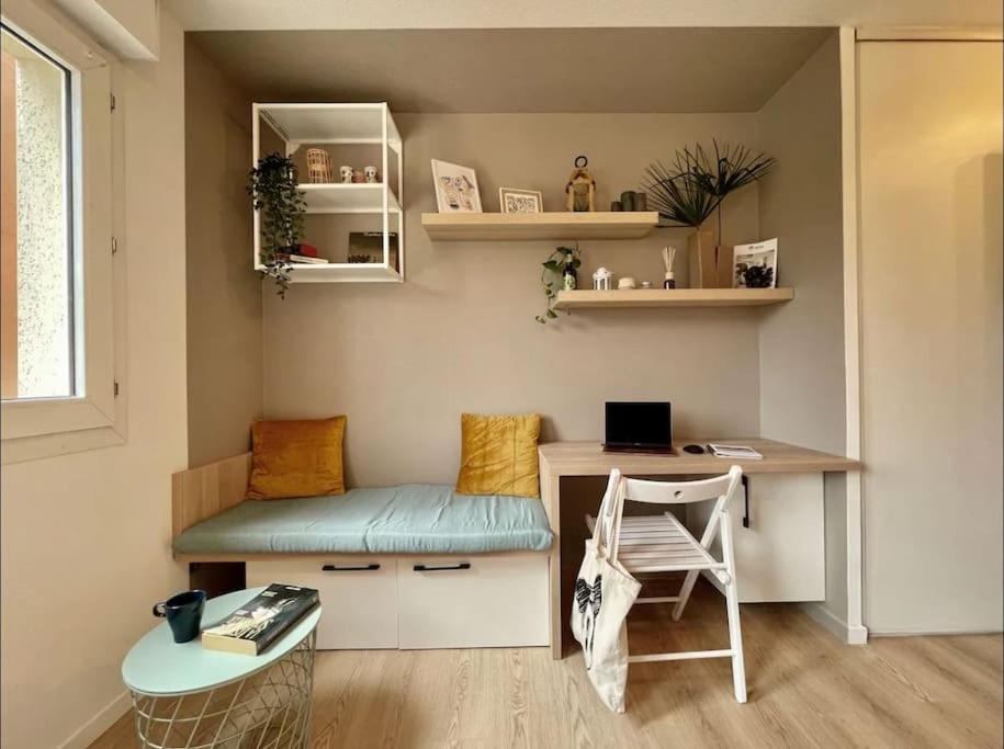 Appartement Studio Orchidee - Metro Arenes - Hopital A 5 Mn à Toulouse Extérieur photo